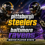 pittsburgh steelers vs baltimore ravens match player stats