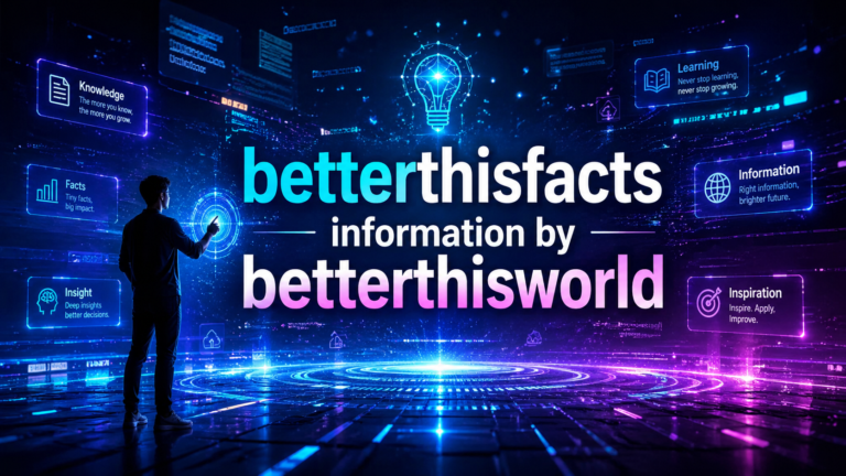betterthisfacts information by betterthisworld