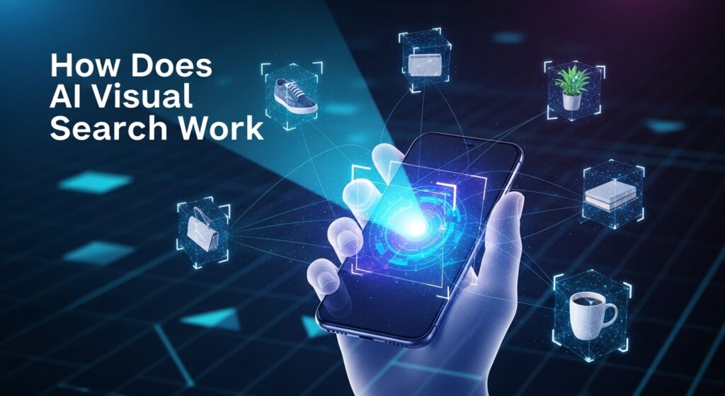 how does ai visual search work