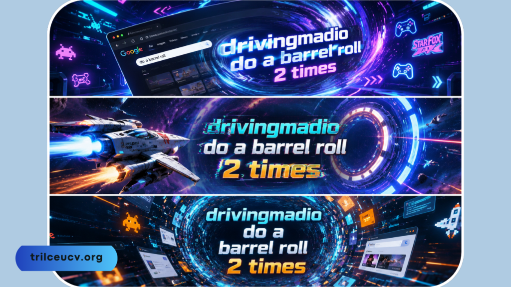 drivingmadio do a barrel roll 2 times