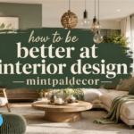 how to be better at interior design mintpaldecor