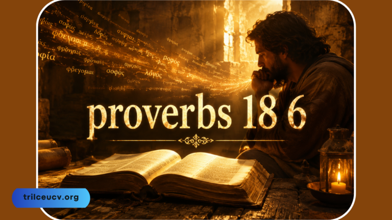 proverbs 18 6