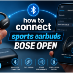how to connect sports earbuds bose open