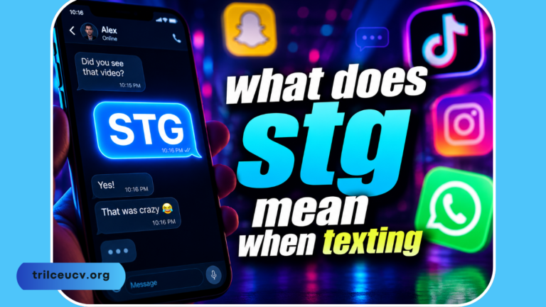 what does stg mean when texting