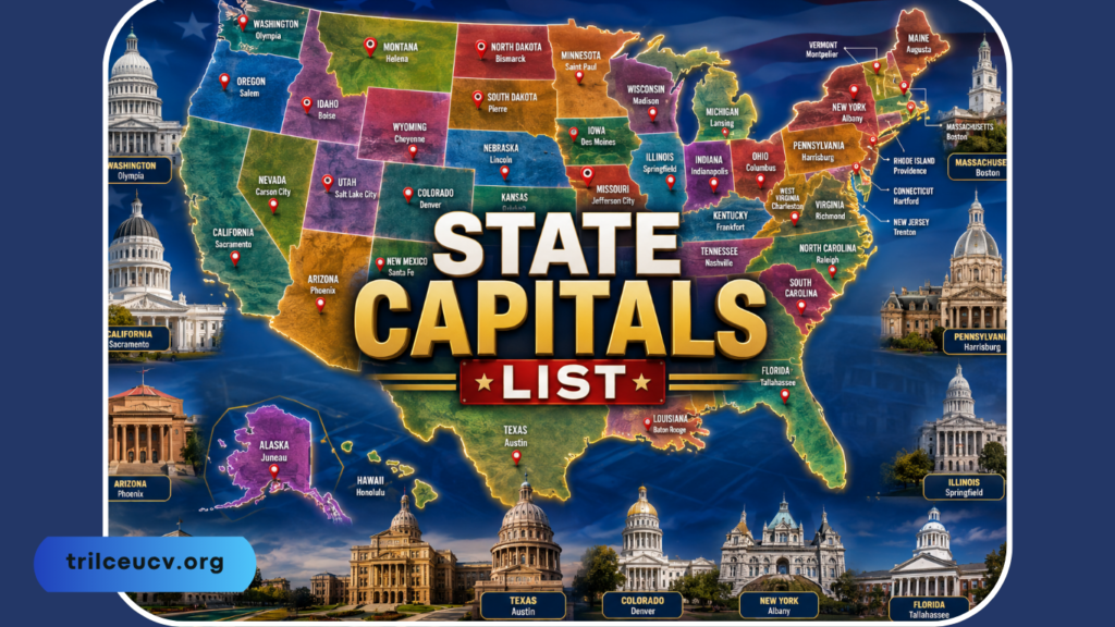 state capitals list